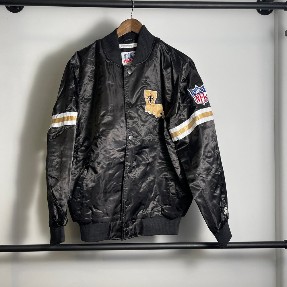 Men's Starter Homage Exclusive New Orleans Saints Jacket L